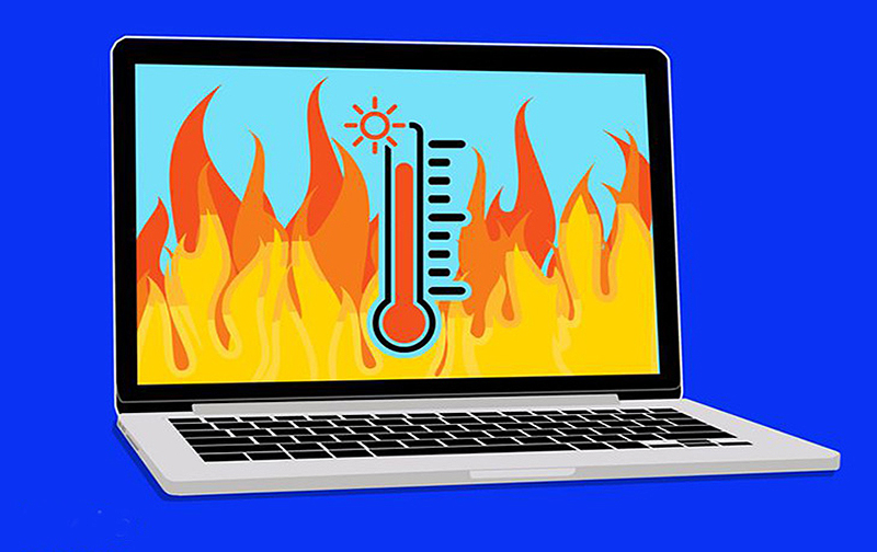 Bạn nên duy trì nhiệt độ ổn định cho laptop, không được để ở nơi quá nóng hay quá lạnh