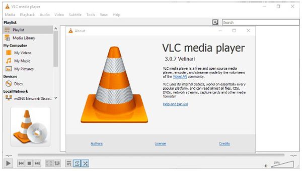 Phần mềm VLC Media Player trên Windows