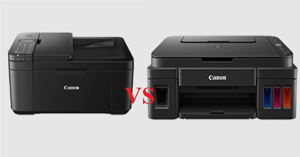 So sánh máy in Canon màu A4 PIXMA TR4570S và PIXMA G2010 trong tầm giá 4 triệu vnđ