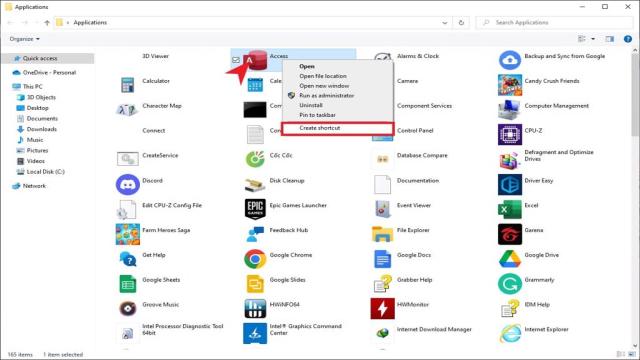 Đưa ứng dụng ra màn hình máy trên Windows 10 bằng CMD - GEARVN