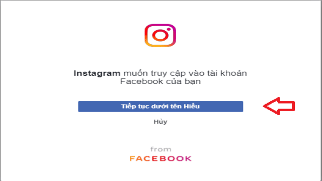 Get Token Facebook qua Instagram