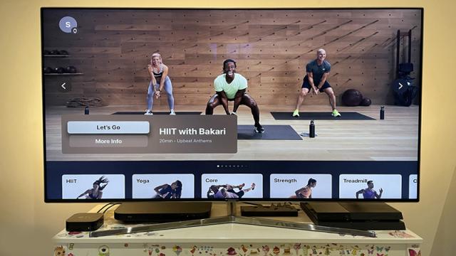 Apple Fitness+ cung cấp các gói hướng dẫn tập thể dục